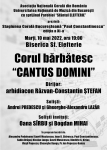 Concert CANTUS DOMINI, 10 mai 2022, Biserica Sf. Elfterie